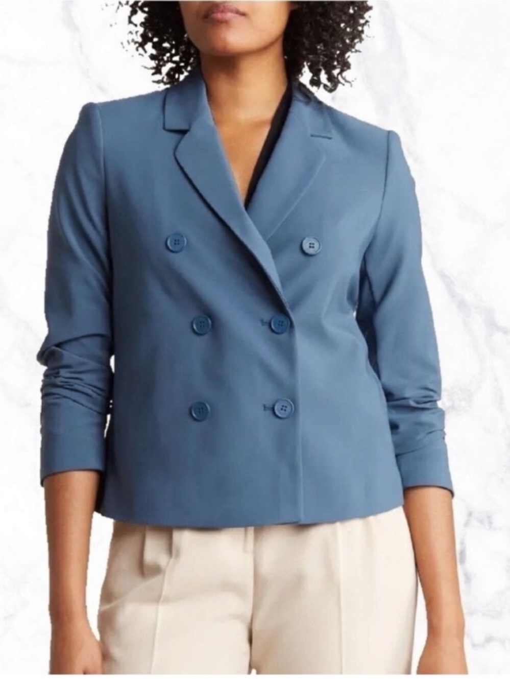 Calvin Klein Collection Double Breasted Blazer. 14. NWT. $149!